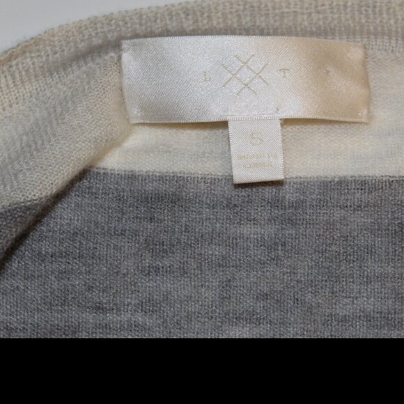 LT Womens 100% Cashmere Star Graphic Long Sleeves Sweater Multi-Color Size Small - Picture 2 of 10
